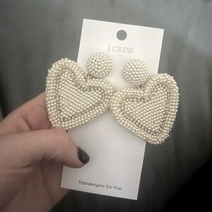 j.crew beaded earrings NWT